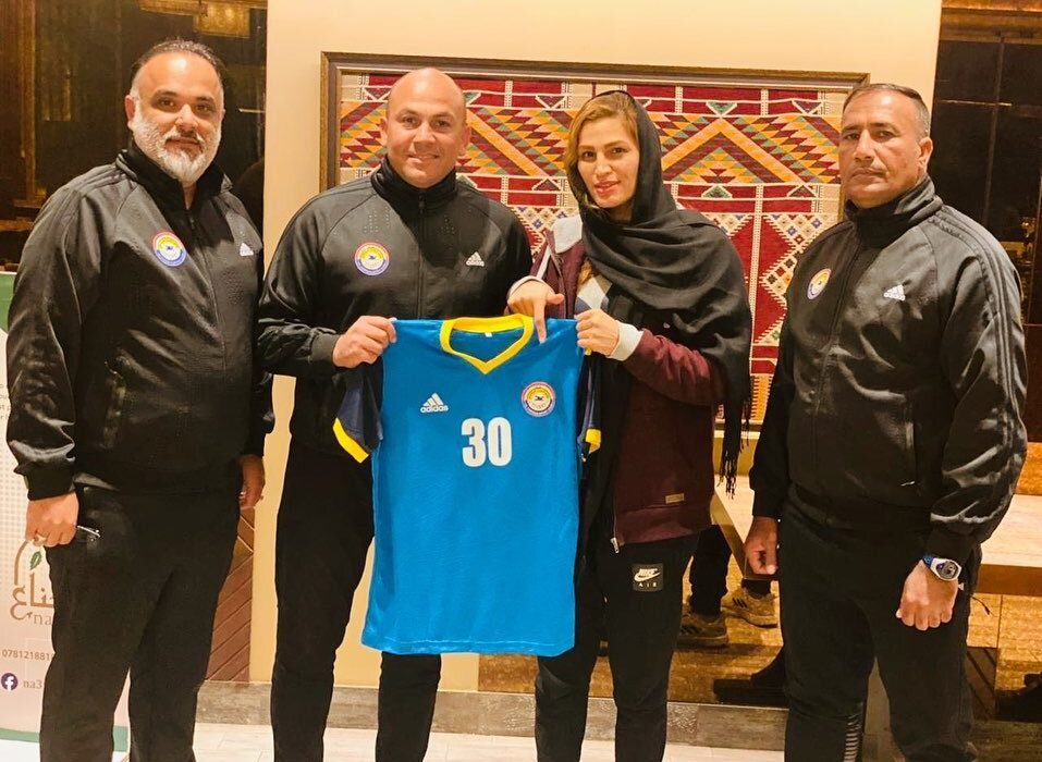 اعظم آخوندی به تیم فوتسال زنان الزورا عراق پیوست