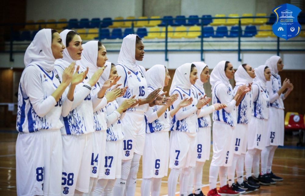 تیم بسکتبال زنان شهرداری قزوین