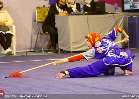 تصاویر | مسابقات تالو در لیگ ووشو زنان