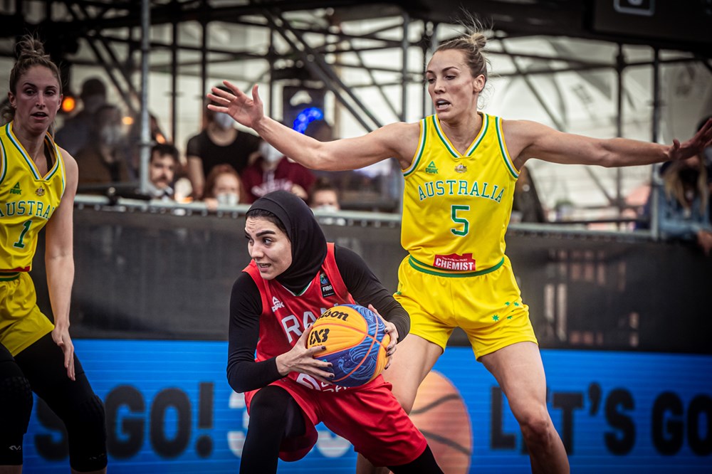 دختران بسکتبال مقابل غول‌های اوکراین و استرالیا مغلوب شدند