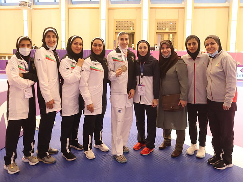 رنکینگ المپیکی تکواندوکاران زن ایرانی در ماه ژوئن اعلام شد