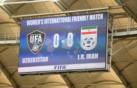 ویدئو | دیدار دوستانه فوتبال زنان ایران و ازبکستان در تاشکند