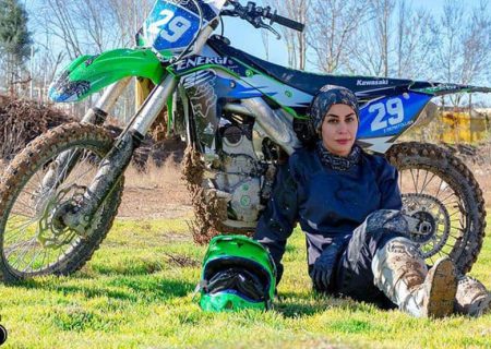 فهیمه نعمت اللهی نماینده ایران در مسابقات جهانی موتورکراس شد