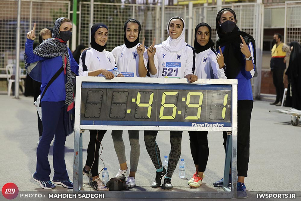 رکورد ۴ در ۱۰۰ متر زنان ایران پس از ۴۷ سال شکست