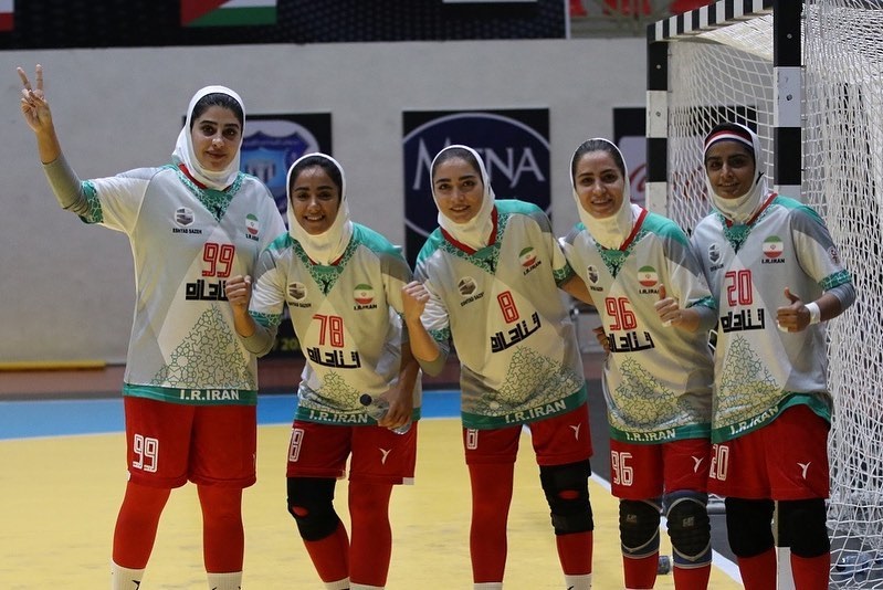 ایران ۲۸ اردن ۲۲ | صعود تاریخی دختران ایران به هندبال قهرمانی جهان