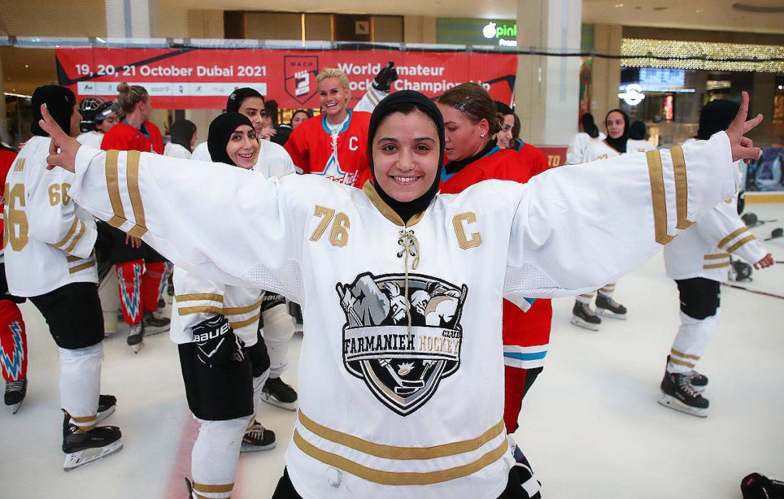 فاطمه اسماعیلی : از ورامین تا تیم ملی هاکی روی یخ
