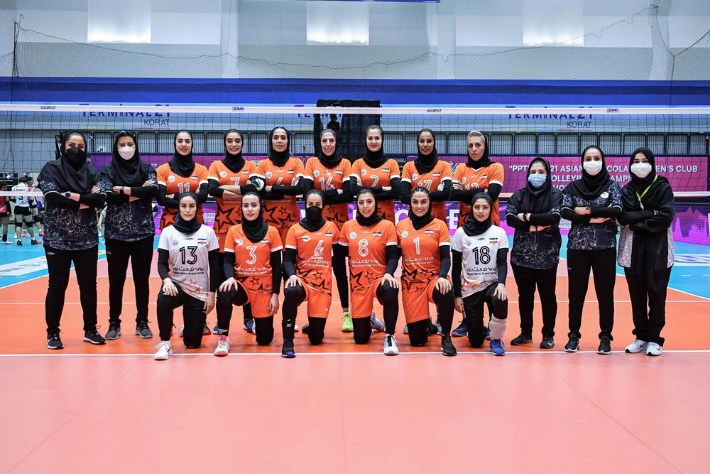 سایپا در والیبال زنان باشگاه‌های آسیا چهارم شد