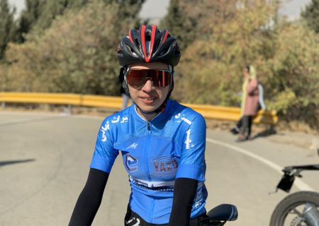قهرمانی ساجده سیاحیان در مرحله اول لیگ دوچرخه سواری استقامت