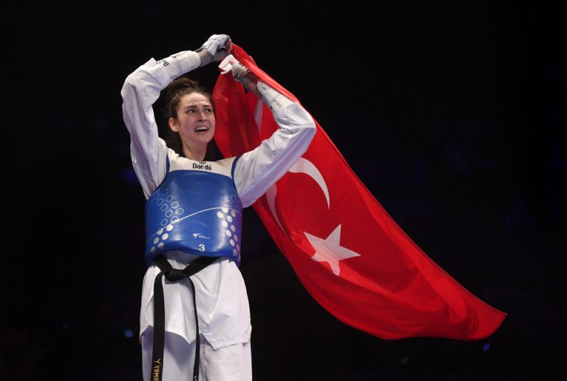 ایرم-یامان Irem Yaman Turkish Taekwondo player farewell