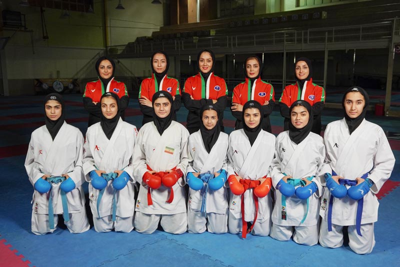 ترکیب تیم ملی کاراته بانوان در مسابقات قهرمانی آسیا ۲۰۲۱