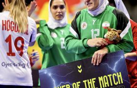 ویدئو | فاطمه خلیلی بهترین بازیکن هندبال زنان ایران نروژ