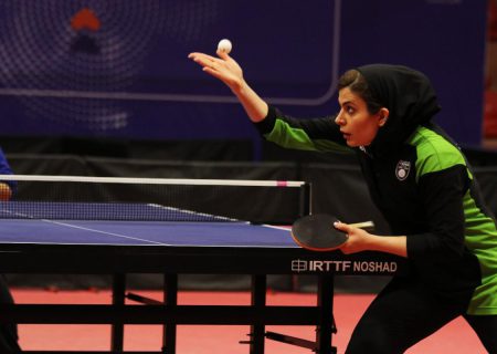 پیروزی دختران تنیس روی میز ایران برابر آفریقای جنوبی