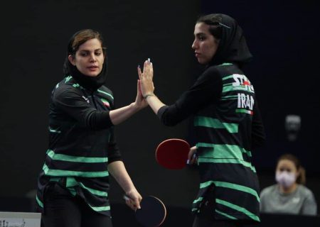 تنیس روی میز زنان ایران در جمع 10 تیم برتر آسیا