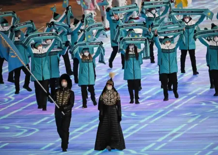 قزاقستان برنده زیباترین پوشش افتتاحیه المپیک زمستانی شد