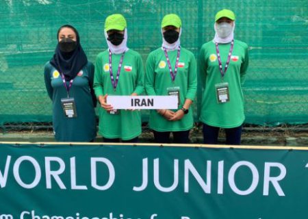 نایب قهرمانی دختران تنیس ایران در پیش‌مقدماتی جهانی