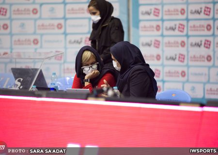 چالش والیبال زنان ایران از نگاه کمپدلی : دریافت سرویس