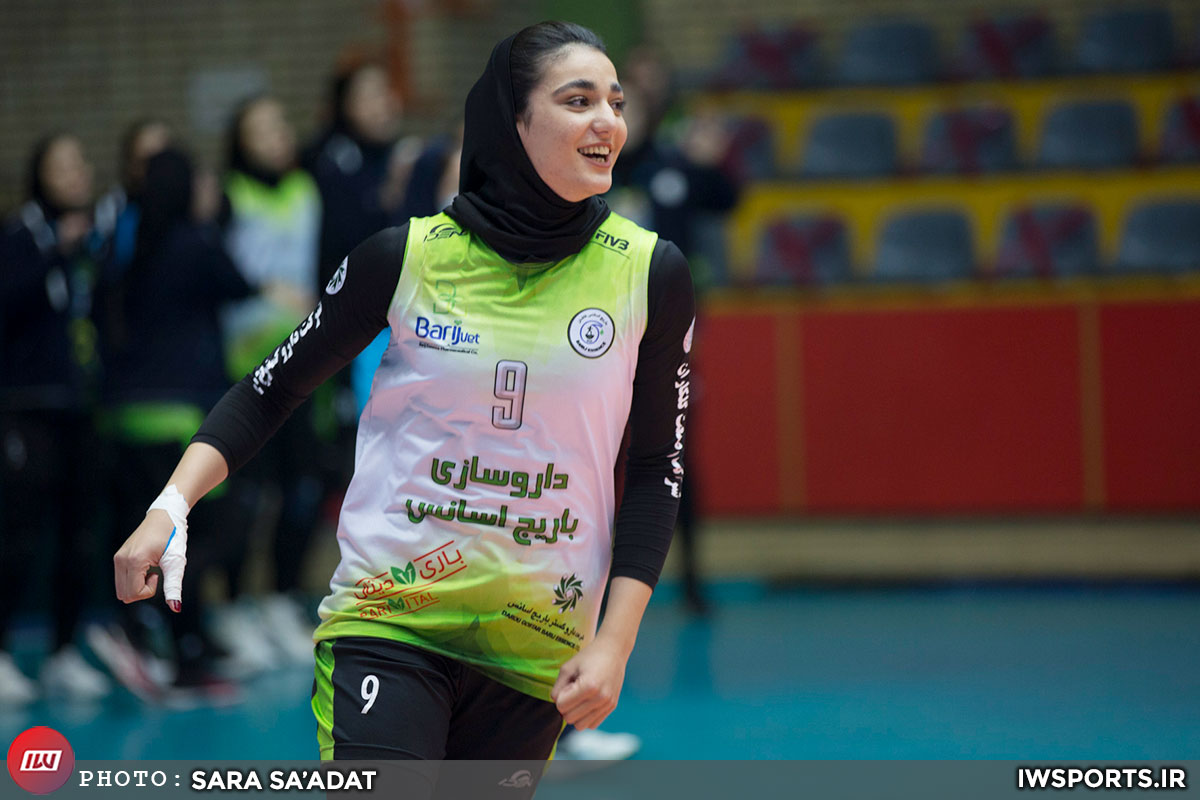 ویدئو | زهرا کریمی ستاره پرانرژی والیبال ایران