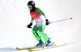 ویدئو | مسابقه مانش دوم عاطفه احمدی در المپیک زمستانی