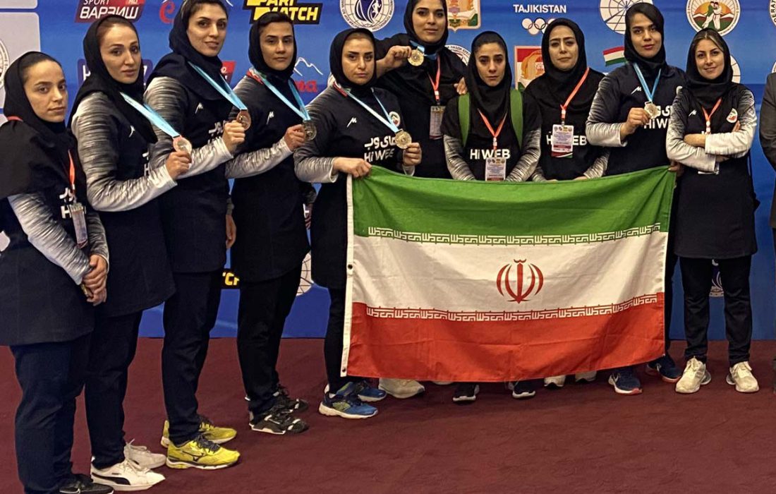 ایران با ۶ دختر کوراش کار در هانگژو