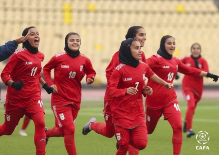 پیروزی دختران جوان برابر ازبکستان با تک گل زندی