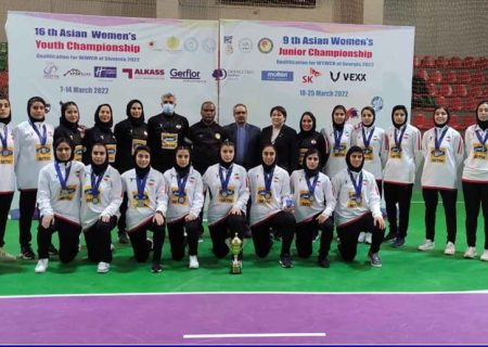 تیم ملی هندبال جوانان دختر ایران جهانی شد