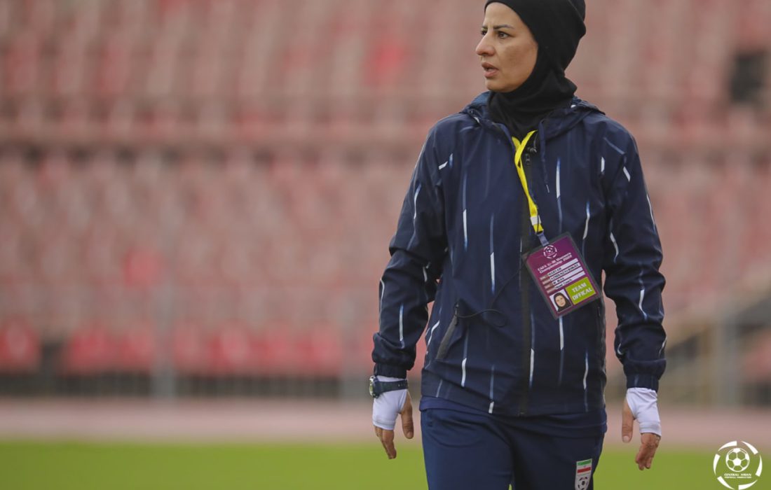 مریم آزمون ، مربی موقت تیم ملی فوتبال زنان است