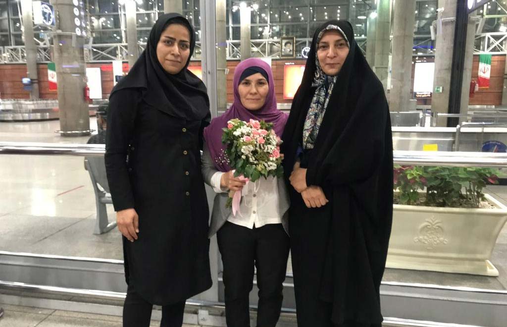 نادیرا برای هدایت تیم ملی کوراش زنان وارد ایران شد