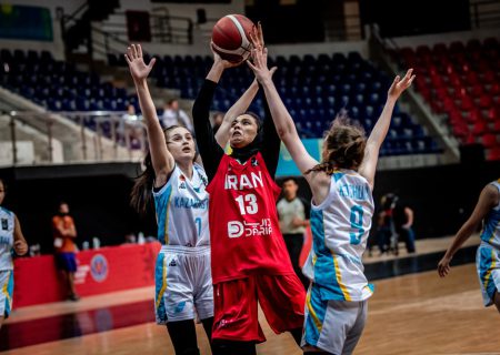 تیم بسکتبال دختران ایران از پس قزاقستان برنیامد