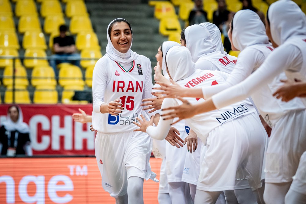 پیروزی ارزشمند دختران بسکتبالیست برابر اردن
