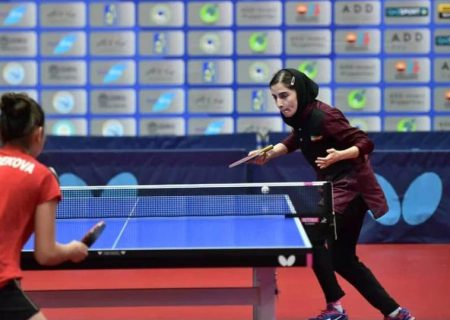 برتری دختران تنیس روی میز برابر تاجیکستان و قرقیزستان