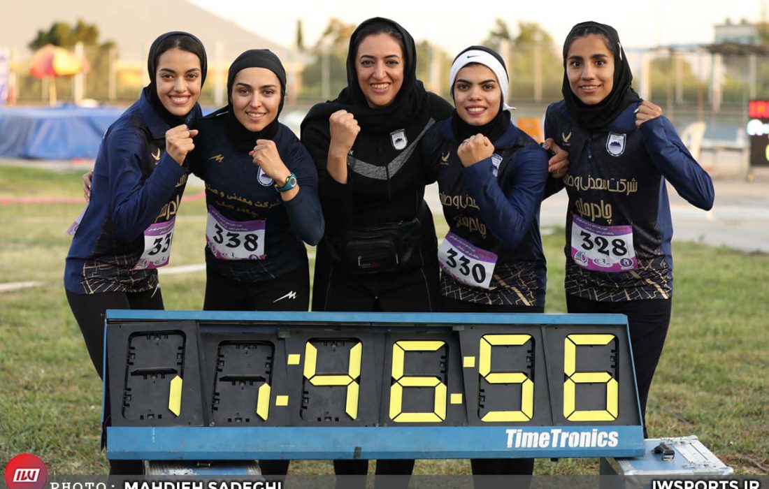 رکورد ۴ در صد متر امدادی زنان ایران بار دیگر شکست