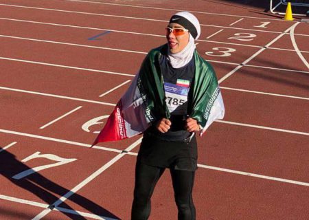 مدال نقره فاطمه محمدی در دوومیدانی مسترز جهان