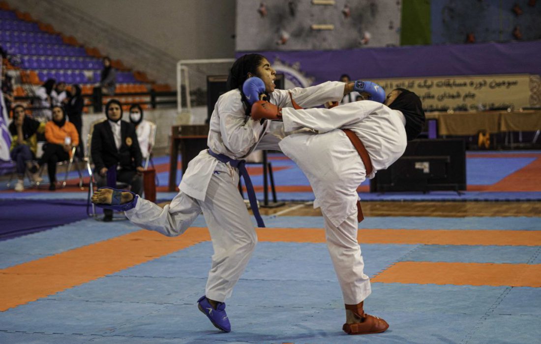 نتایج کامل مرحله سوم کاراته وان دختران در زنجان