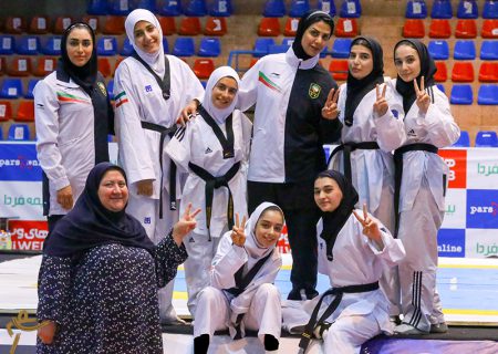 تیم ملی پاراتکواندو زنان قهرمان آسیا شد