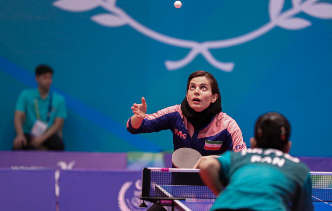 تنیس روی میز تیمی زنان | مدال برنز ایران قطعی شد