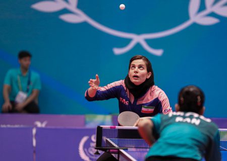 تنیس روی میز تیمی زنان | مدال برنز ایران قطعی شد