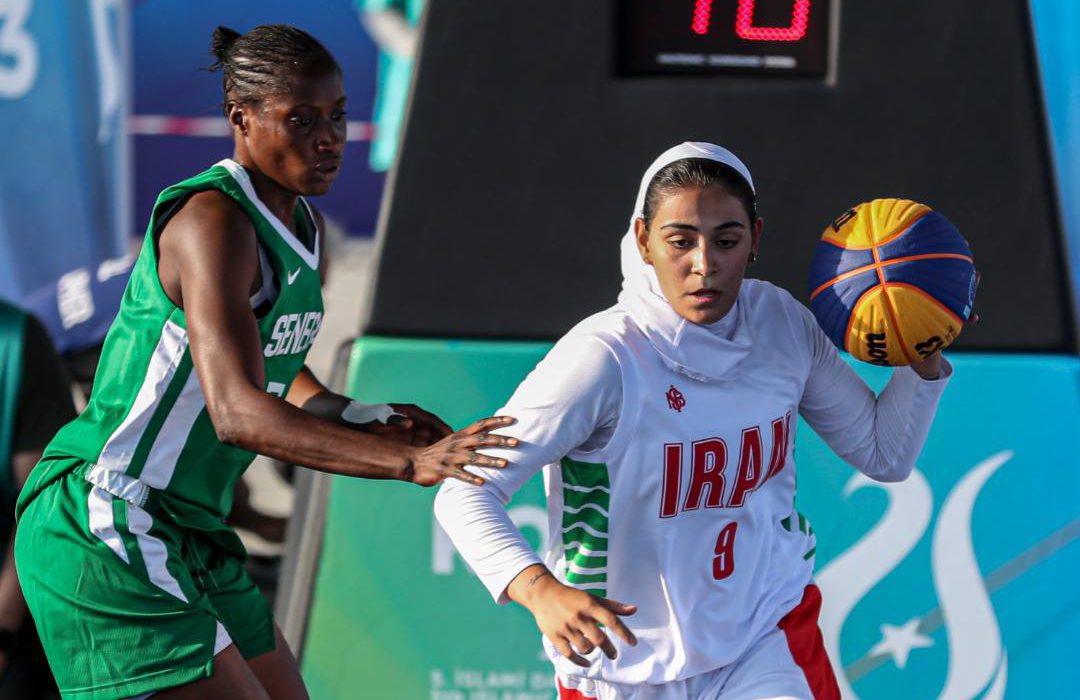 شکست بسکتبال سه نفره زنان ایران برابر سنگال