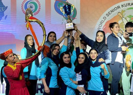 تیم کوراش زنان ایران نایب قهرمان جهان شد