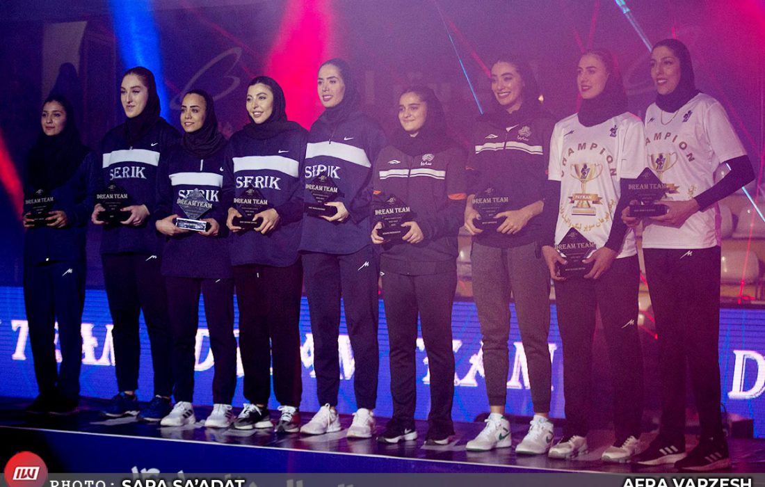 تیم رویایی والیبال زنان ایران (اینفوگرافیک)