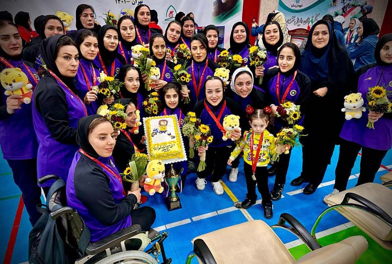 سپاهان قهرمان لیگ والیبال نشسته زنان شد