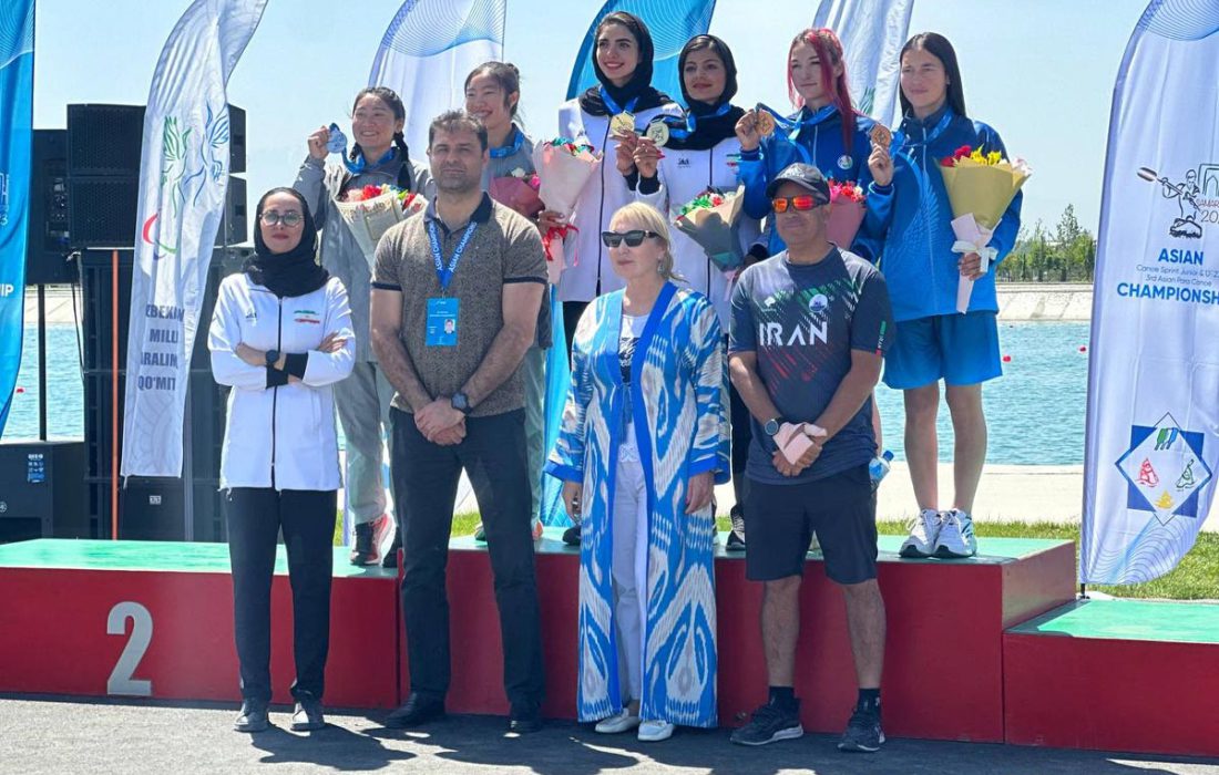 مدال‌های پرتعداد دختران جوان آب‌های آرام