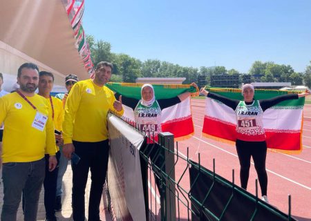 دو مدال دختران ایرانی در پرتاب چکش آسیا