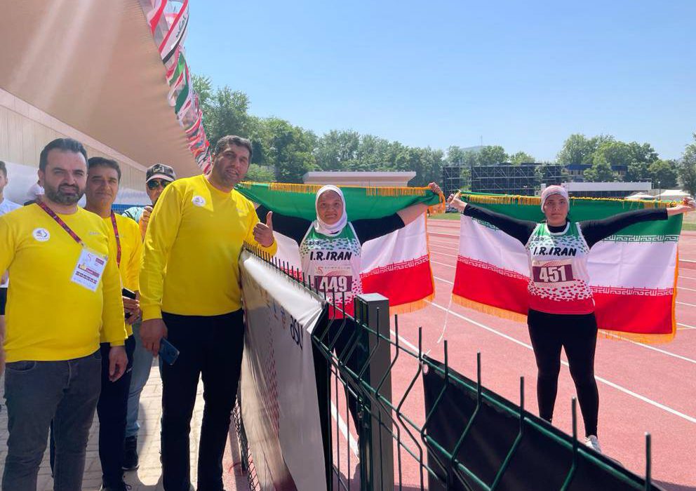 دو مدال دختران ایرانی در پرتاب چکش آسیا
