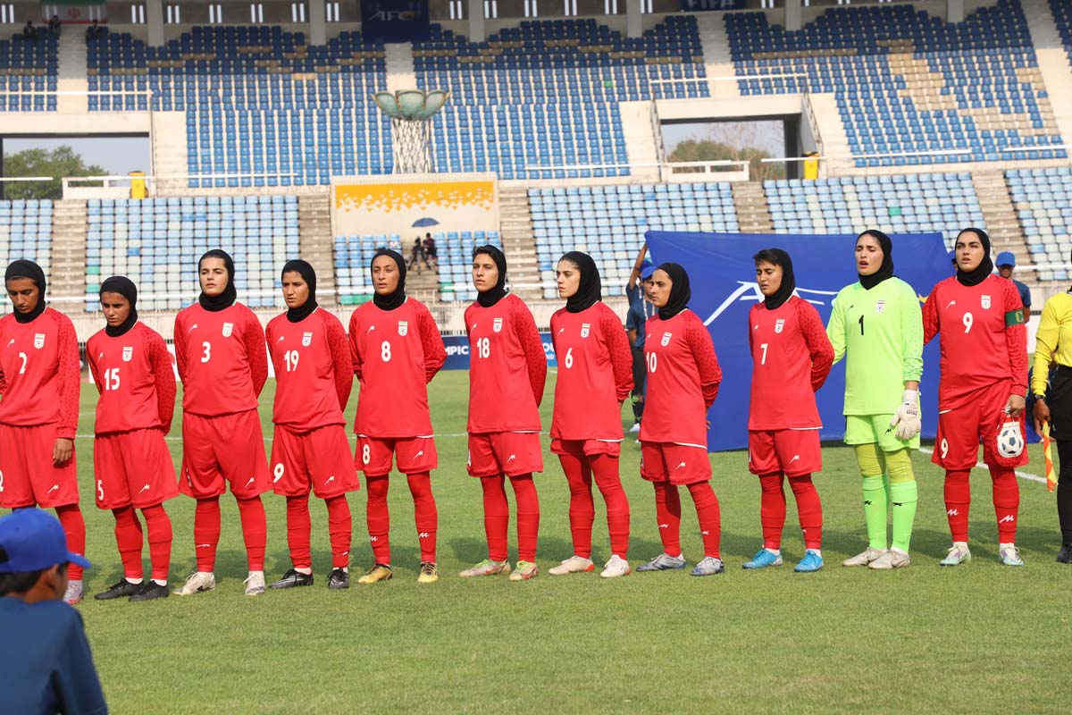 فوتبال زنان ایران میانمار 38