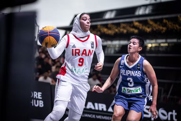 شکست بسکتبال زنان ایران برابر چین