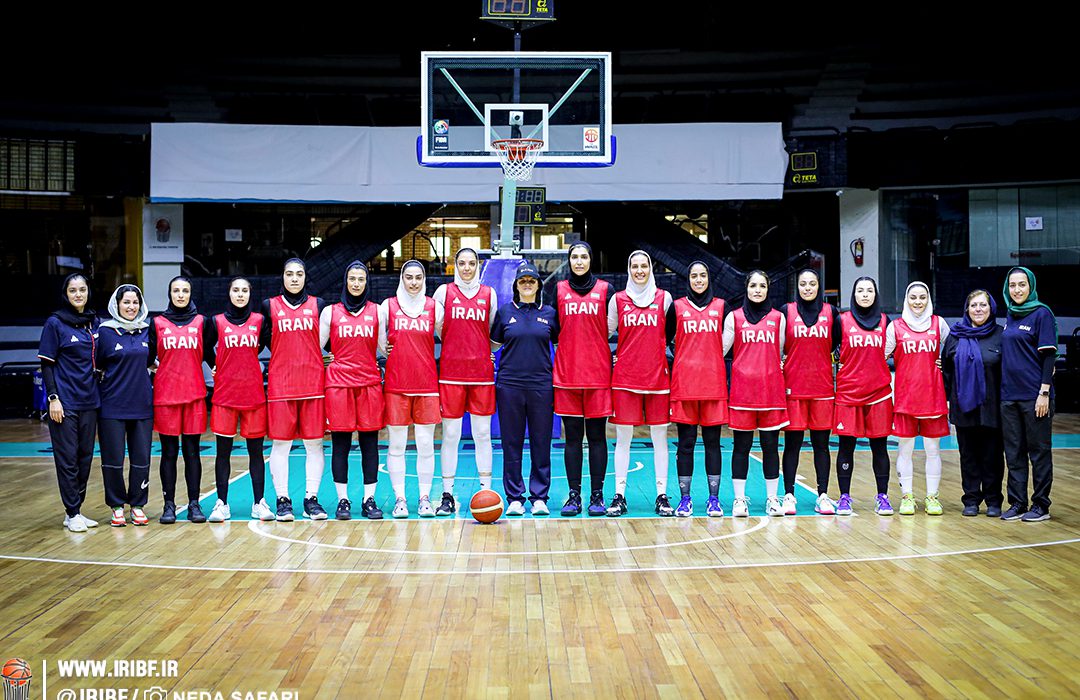 دختران بسکتبالیست ایران در جام ویلیام جونز