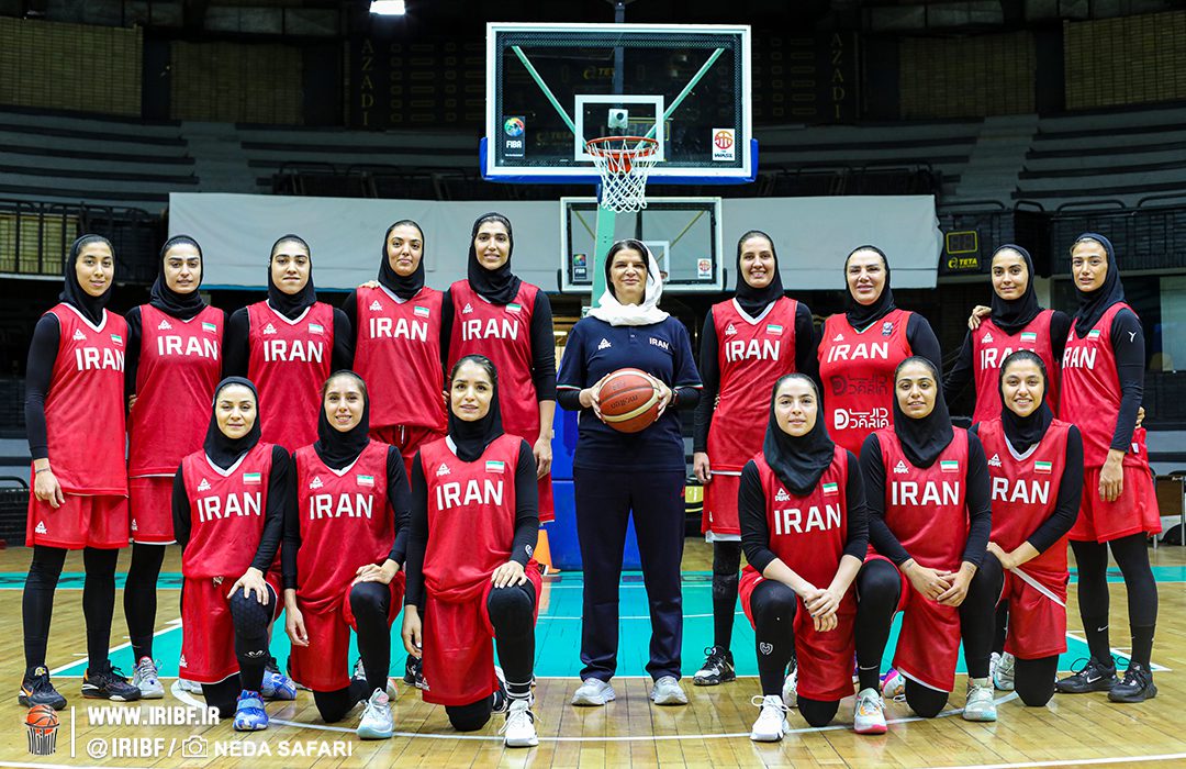 تیم ملی بسکتبال زنان با 14 بازیکن در چین تایپه