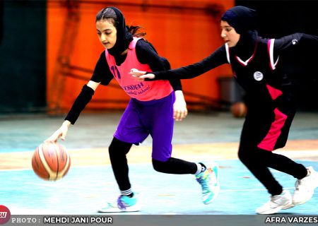تصاویر مسابقات مینی بسکتبال دختران در اصفهان