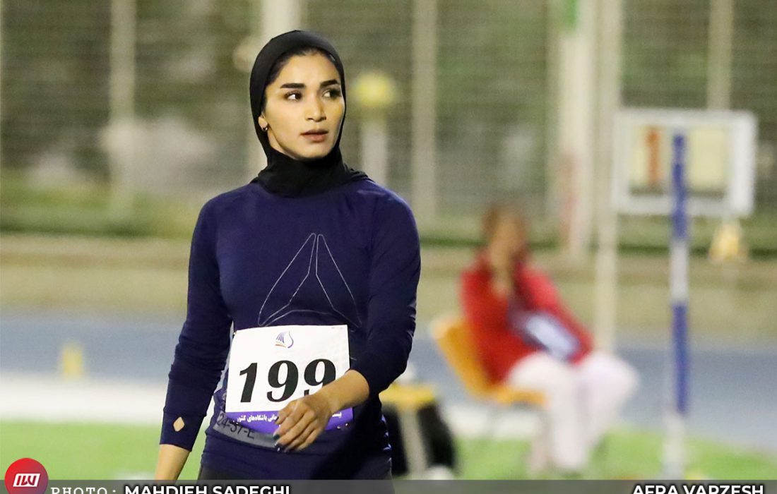 حمیده اسماعیل نژاد از رقابت ۲۰۰ متر انصراف داد