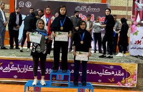 رویا کرمان فنی‌ترین بازیکن کونگ فو آذربایجان شرقی